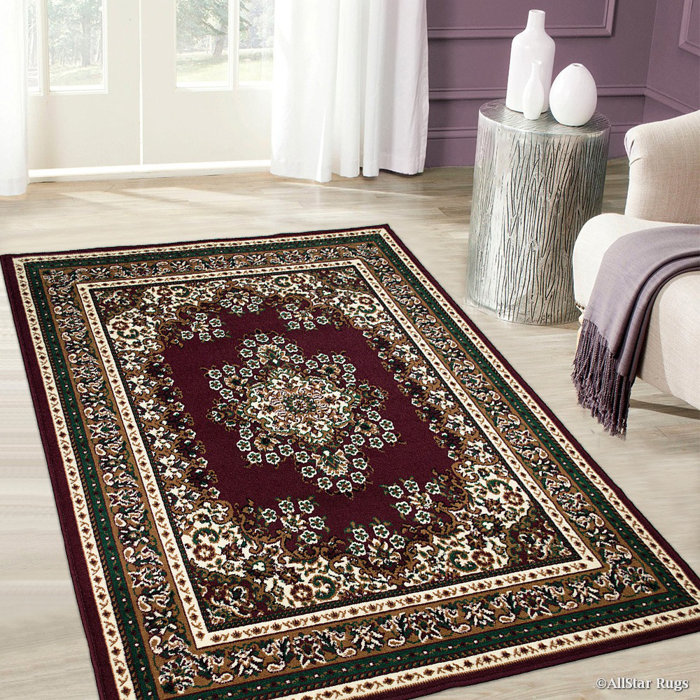 AllStar Rugs Burgundy Rug & Reviews Wayfair.ca